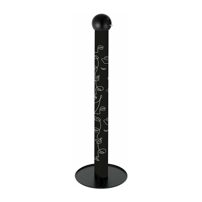 

Dispensador de desinfectante negro, Face KEUCO