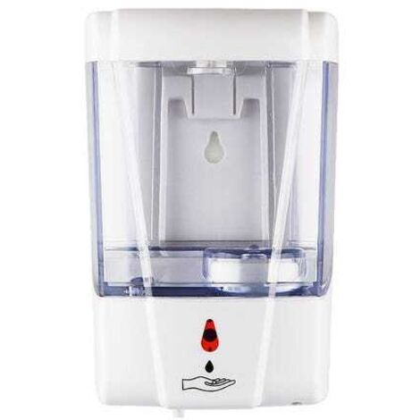 Dispensador de gel hidroalcohólico mural - Disponible en Francia - Dispensador automático de jabón sin contacto de 700 ml para baños y aseos