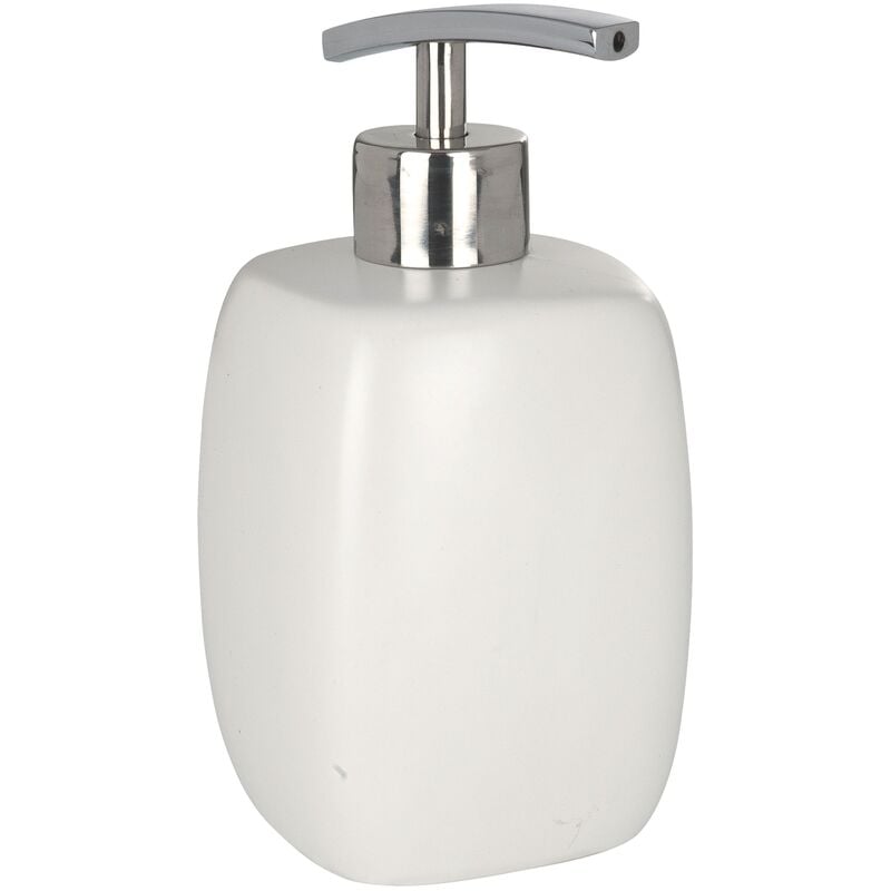 

Dispensador de gel Wenko 'Faro' de ceramica en color blanco Ø8 x 15 cm