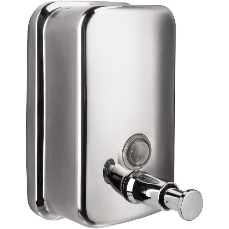 

Dispensador de jabón antivandálico de acero inoxidable 500ml