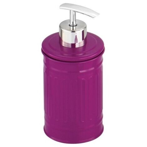 Dispensador de jabón Acero HABANA Violeta MSV