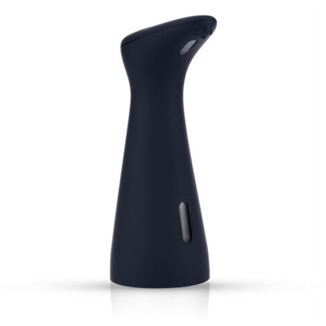 Dispensador de jabón automático negro de 200 ml con sensor multiescena, compacto y práctico
