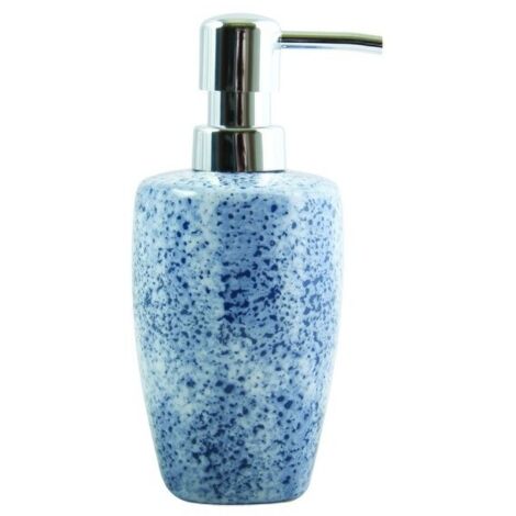 Dispensador de jabón Cerámica CARRARE Azul MSV