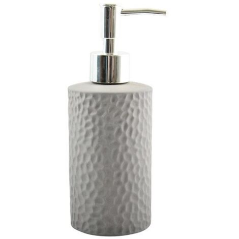 Dispensador de Jabón Cerámica FIJI Gris MSV