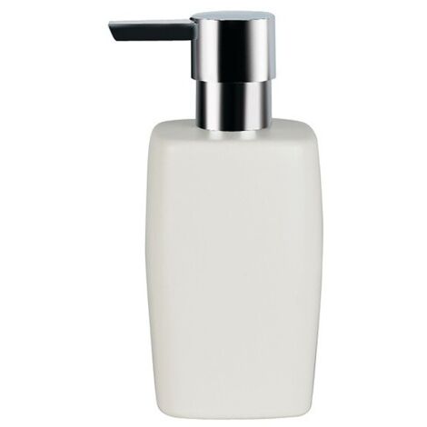 Dispensador de Jabón Cerámica RETRO Blanco Spirella