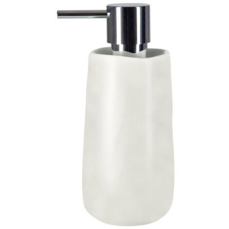 Dispensador de jabón Cerámica SINA Blanco Spirella