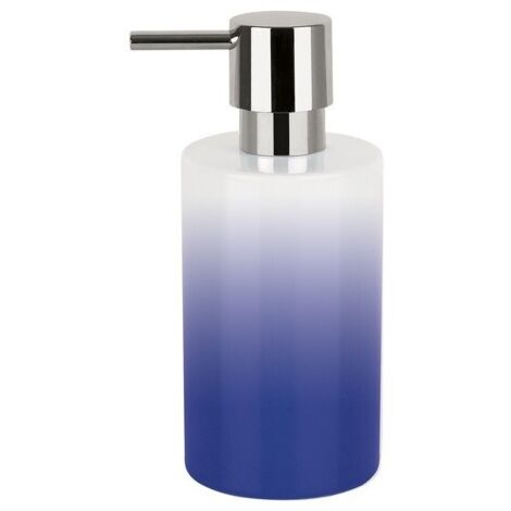 Dispensador de jabón Cerámica TUBE GRADIENT Azul Spirella