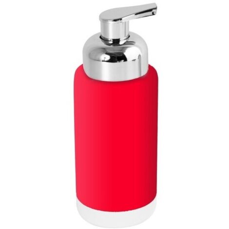 Dispensador de Jabón Cerámico CAGLIARI Rojo MSV