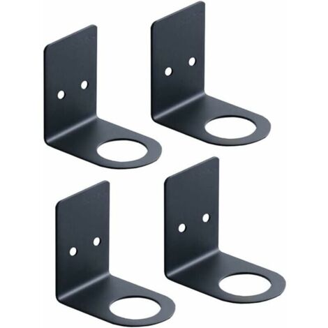Dispensador de jabón de pared (4 unidades) para botellas, dispensadores manuales, lavamanos y loción