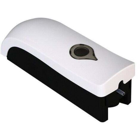 Dispensador de jabón de pared de 300 ml, sin taladros, manual, de un solo cabezal, para gel de ducha y champú líquido, dispensador de jabón de ducha.