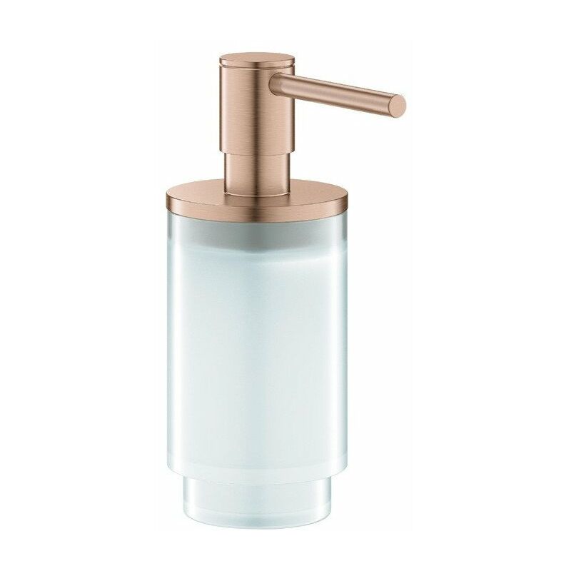 

Dispensador de jabón en oro rosa brillante cepillado SELECTION