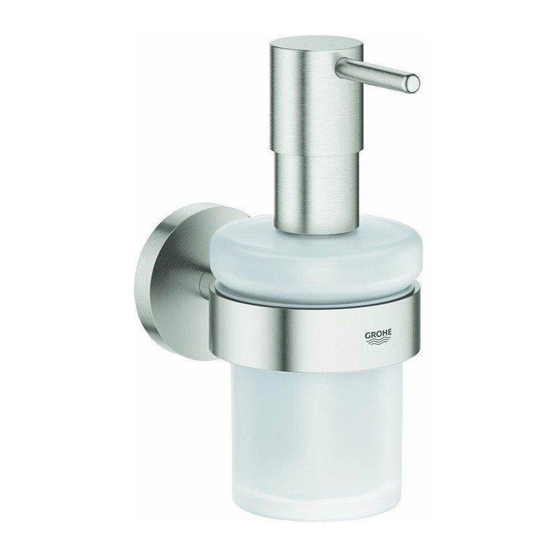 

Grohe - Dispensador de jabón Essentials con soporte