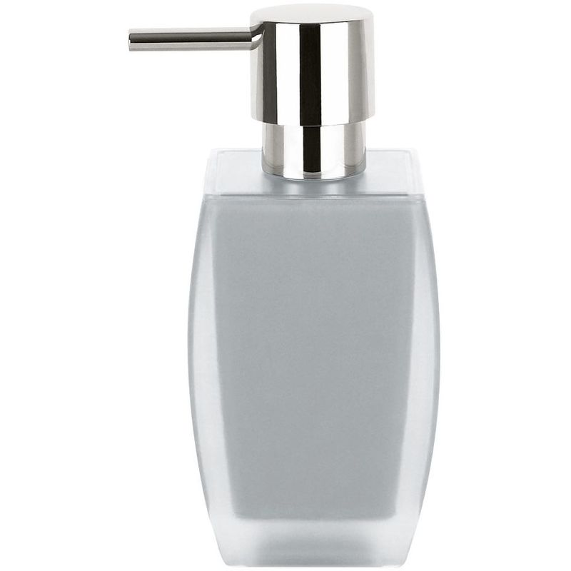 

Dispensador de jabon liquido Spirella 'Freddo' de poliestirol en color gris 7 x 7 x 15 cm