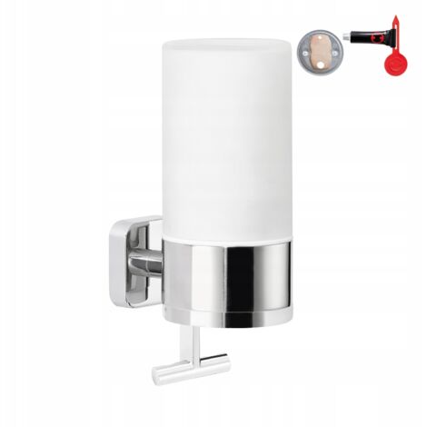 Dispensador de jabón líquido tesa SIN TALADRAR para pared