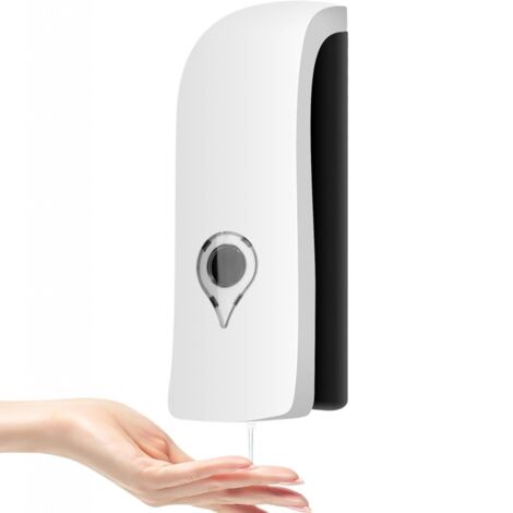 Dispensador de jabón manual de 300 ml, dispensador de jabón líquido de pared de un solo cabezal, dispensador de champú, gel de ducha para baño, soporte para champú líquido