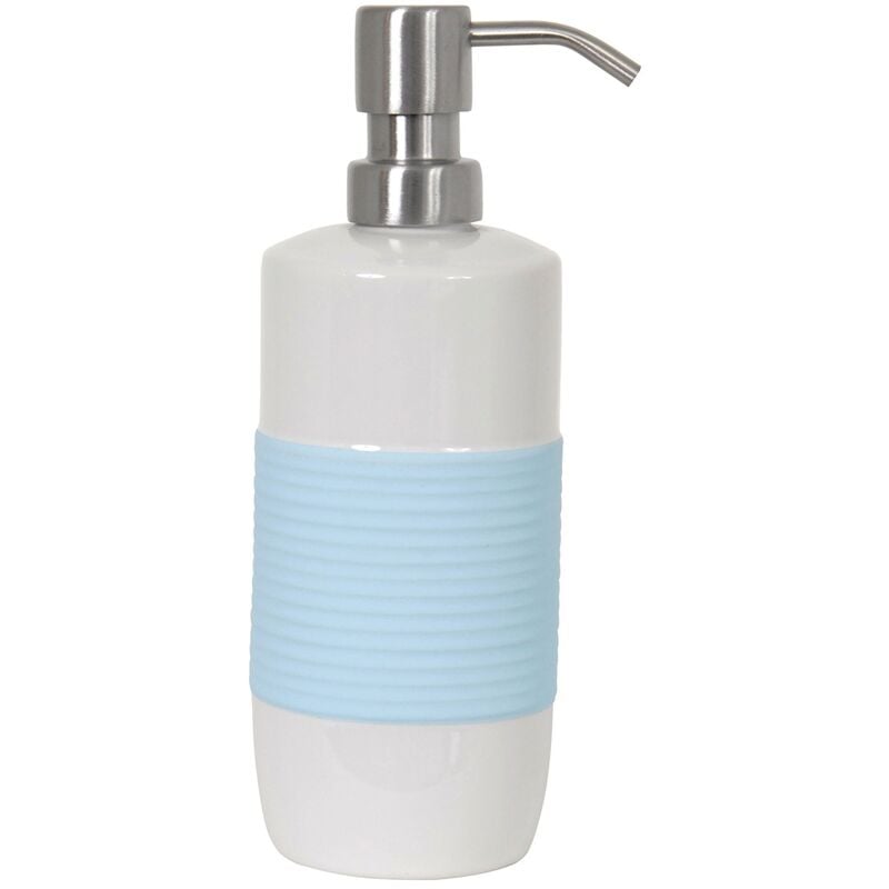 

Dispensador de jabón de cerámica Moorea, Color Azul - MSV