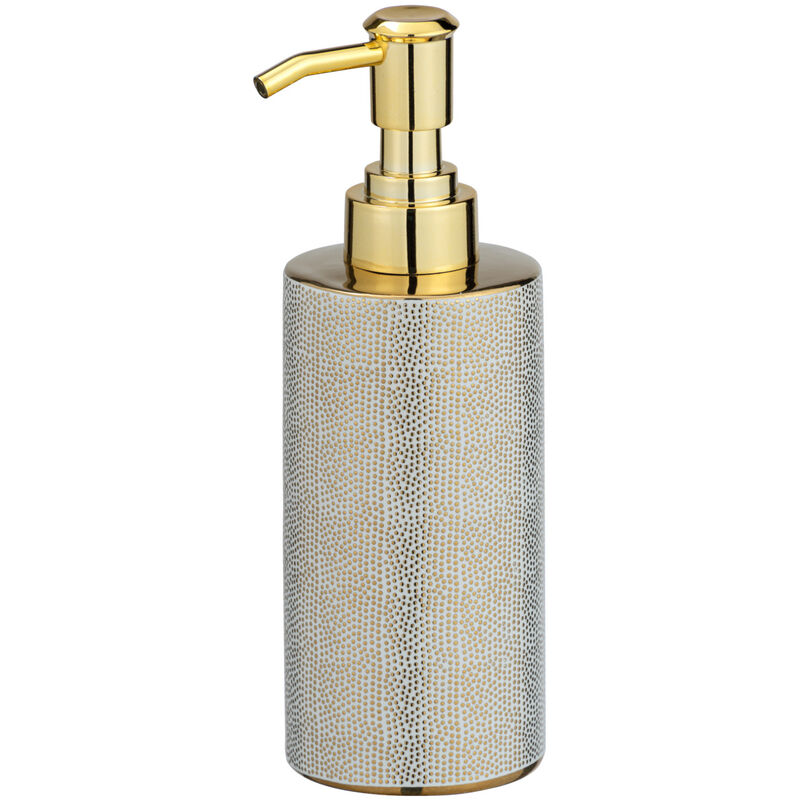 

WENKO Dispensador de jabón líquido dosificador baño cocina Nuria 300 ml