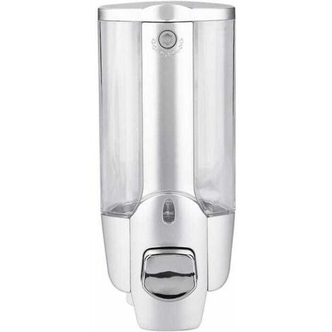 Dispensador de jabón para ducha, dispensador de jabón de baño de pared, bomba para loción líquida (350 ml)