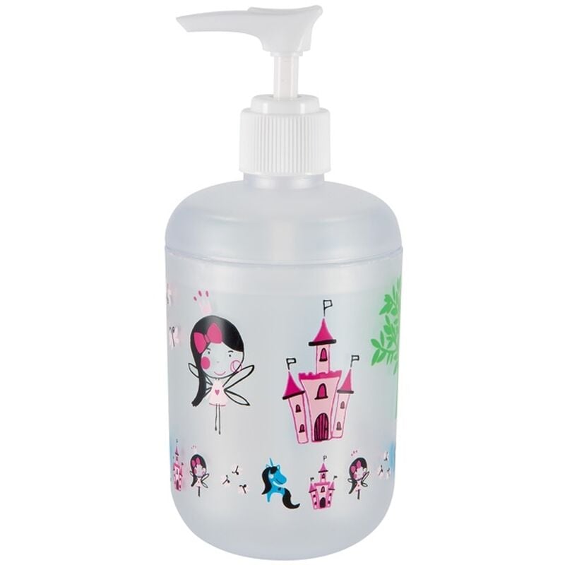 

colección Fairy , Dispensador de jabón líquido Ø7,1x16,2 (0,25 L), Poliestireno, Multicolor - Spirella