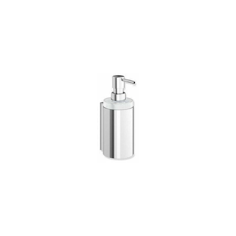 

Dispensador de jabón SYSTEM 900 con soporte metálico vc Cristal satinado