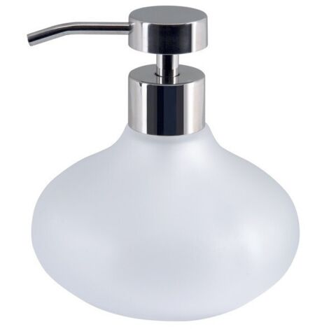 Dispensador de Jabón Vidrio MALA Misty White Spirella