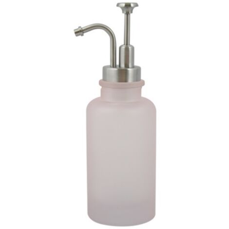 Dispensador de Jabón Vidrio YOKO Misty Rose Spirella