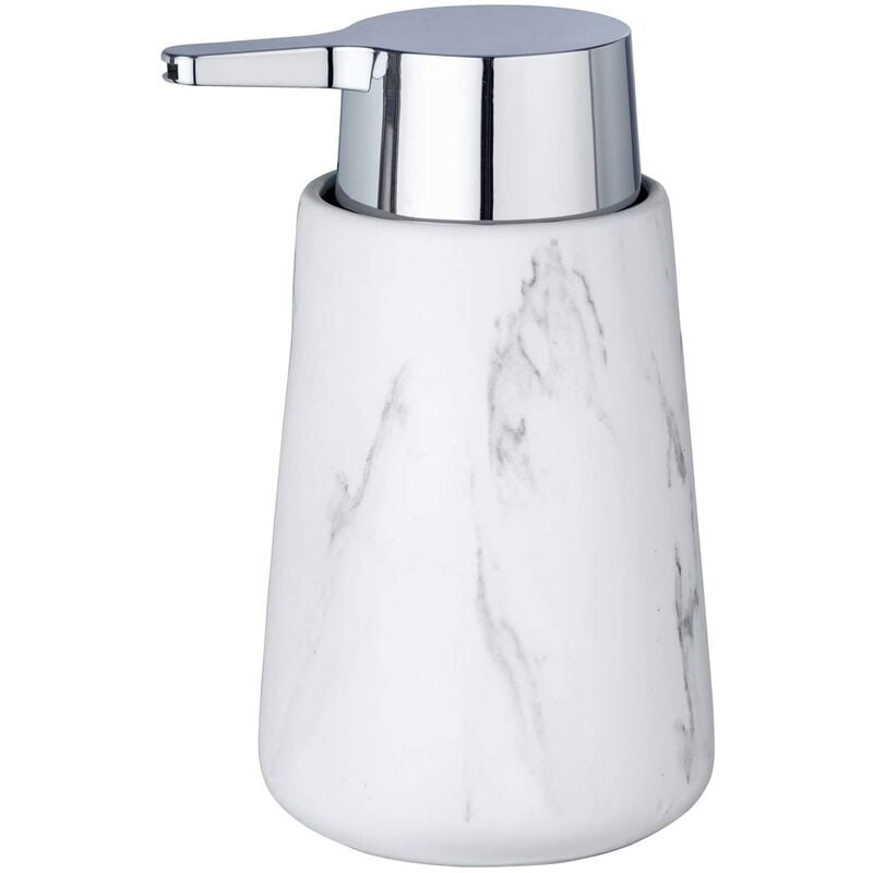 

Dispensador de jabon Wenko 'Adrada' de ceramica en color blanco 10,5 x 15 x 8,5 cm