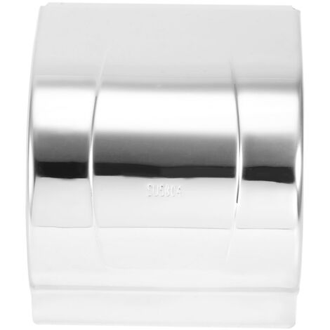 Dispensador de papel higiénico de acero inoxidable 304 – Soporte impermeable para rollo de baño, color negro.