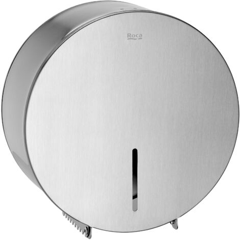 Dispensador de papel higiénico PUBLIC - ROCA Acabado: Satinado - Diámetro: Ø260 mm