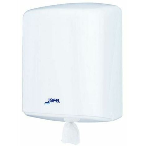 EHS Dispensador de papel Jofel Ø 20,5 cm Blanco ABS