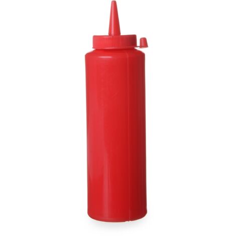 Dispensador de salsas frías 0,35 l. rojo - Hendi 557815