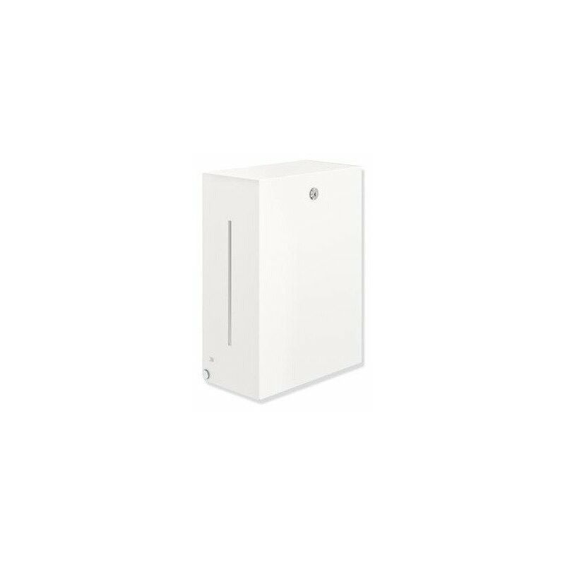 

Dispensador de toallas de mano con recubrimiento de polvo, manual blanco - Hewi