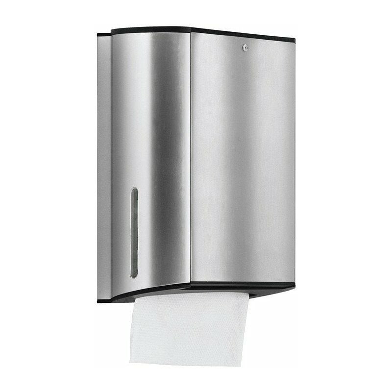 

Dispensador de toallas de papel PLAN aluminio anodizado plateado - Keuco