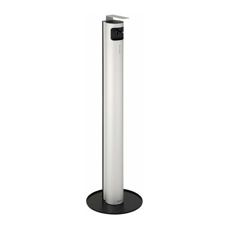 

Dispensador desinfectante PLAN plata anodizado / negro KEUCO