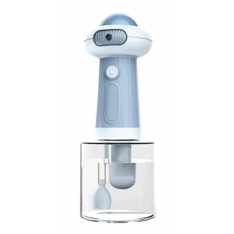 Dispensador eléctrico de champú en espuma, pulverizador de burbujas para perros, dispensador automático de jabón magnético recargable para la limpieza profunda del pelo de las mascotas.