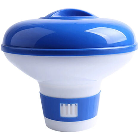 Dispensador Flotante Para Piscinas Con Salida Elegante