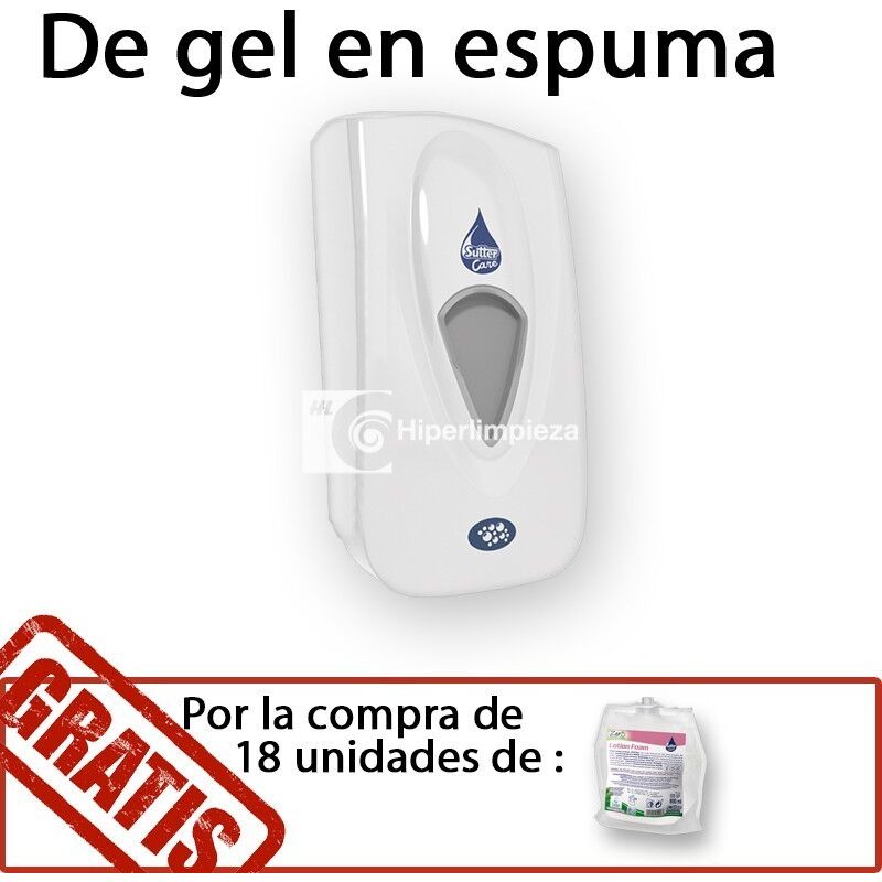 

Dispensador gel de manos en espuma Sutter Care