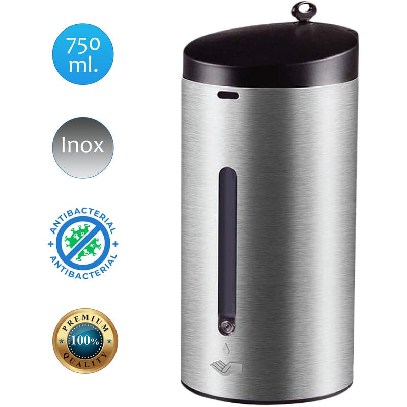 

Climaspain - Dispensador Gel Hidroalcoholico Automatico GR.5095 en Acero Inox 650mL