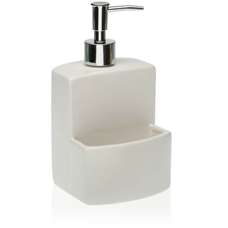 

Dispensador Jabon Blanco Mate