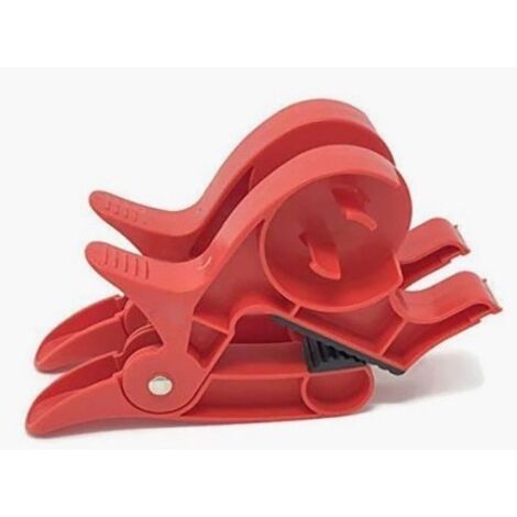 Dispensador profesional de cinta roja con tapa - soporte para papel de regalo con base antideslizante