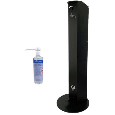Dispensador sin contacto de gel hidroalcohólico OCCIGEL - Negro