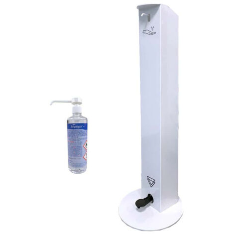 Dispensador sin contacto OCCIGEL gel hidroalcohólico - Blanco
