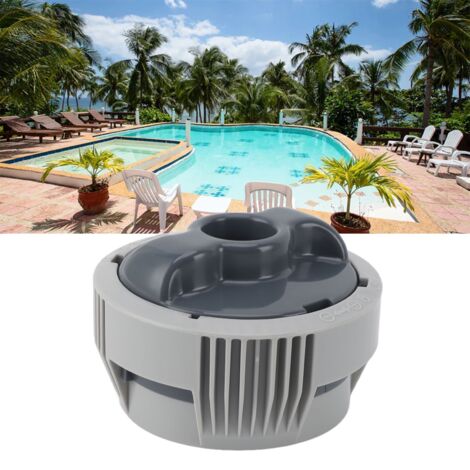 Dispensateur de Chlore Chimique Système Compatible P05345 P03821 Pour Spa Lay Z Hot Tub ABS 10.4x7.8cm avec Kit de Remplacement Facilité d'Installation