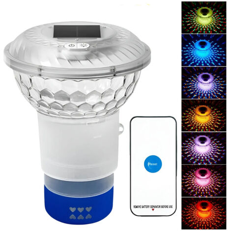 Dispensateur Flottant Solaire Pour Tablettes De Cloro