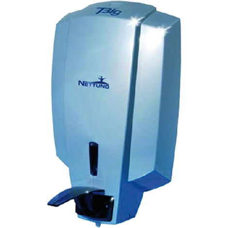 Dispenser a muro per lava mani con leva per sapone liquido