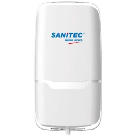 Dispenser Automatico di Sapone Sanitec Easy in Bianco con Design Moderno e Facile da Usare