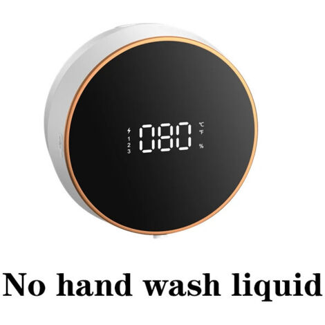 Dispenser automatico elettrico di sapone per bagno, schiuma/gel, lavabo - Bianco