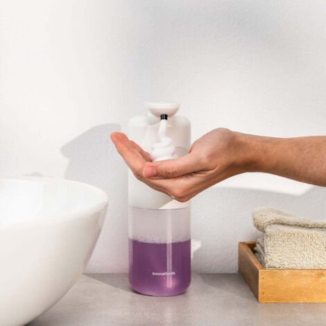 Dispenser automatico ricaricabile di sapone in schiuma bitefom innovagoods