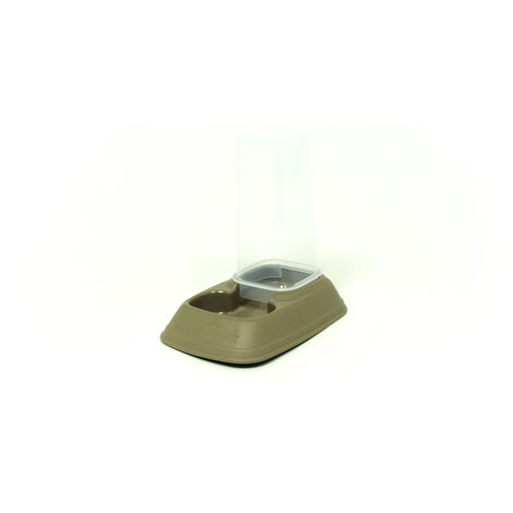 Dispenser Cibo/Acqua 0,7L Per Animali Modello 700083 Colore Beige