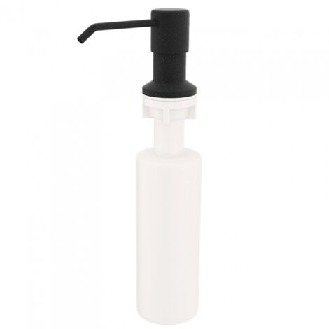 Dispenser da cucina per detersivo per piatti nero 500 ml